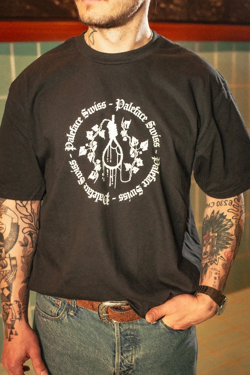 Paleface Swiss I Am A Cursed One shirt katoen