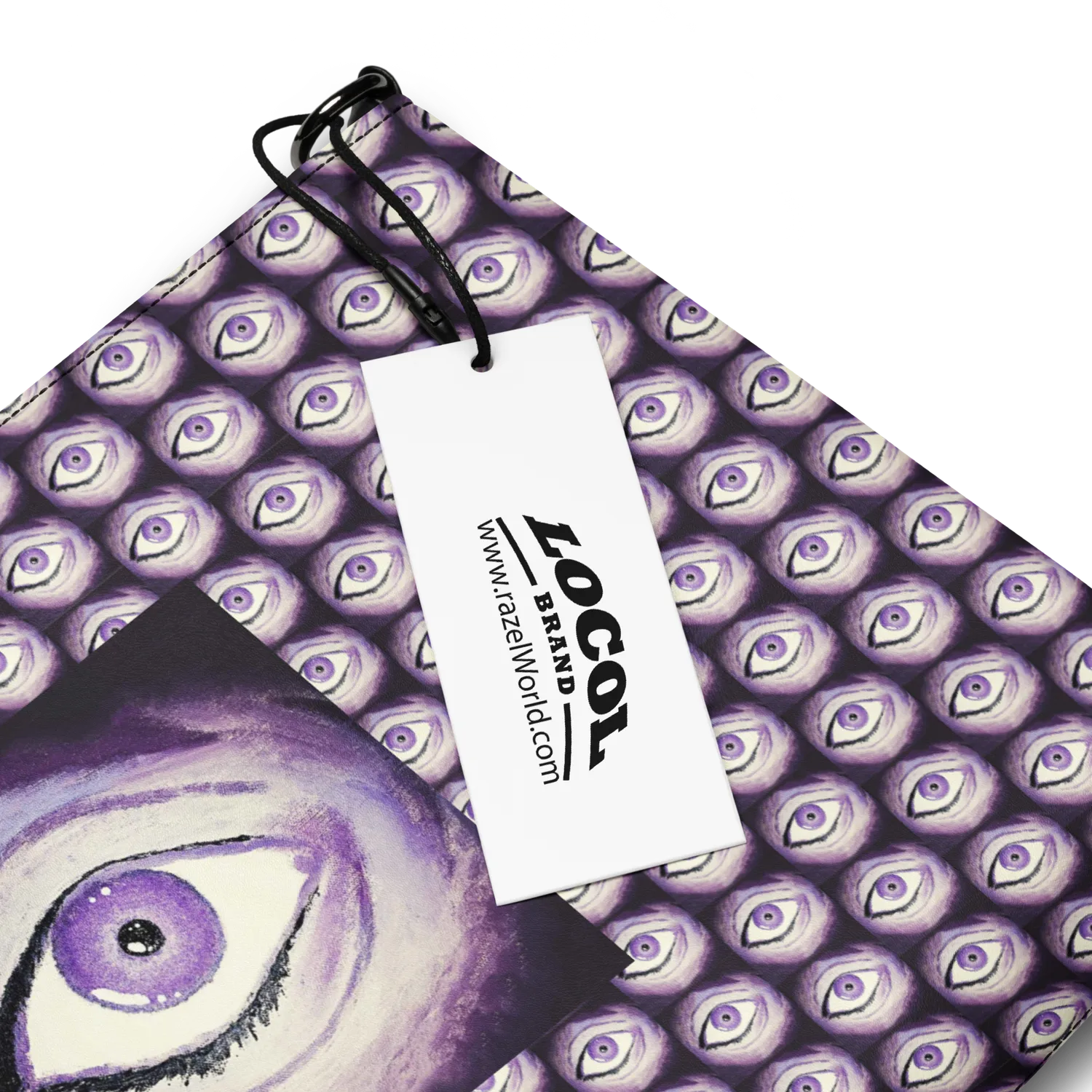 Razel Thousand Eyes satchel tas zwart met vakken