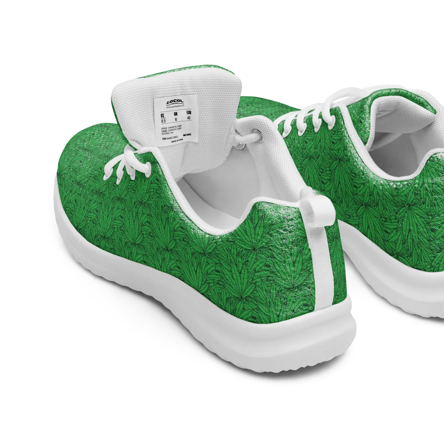 Razel Marijuana Tree Star Sneakers Flyknit Licht