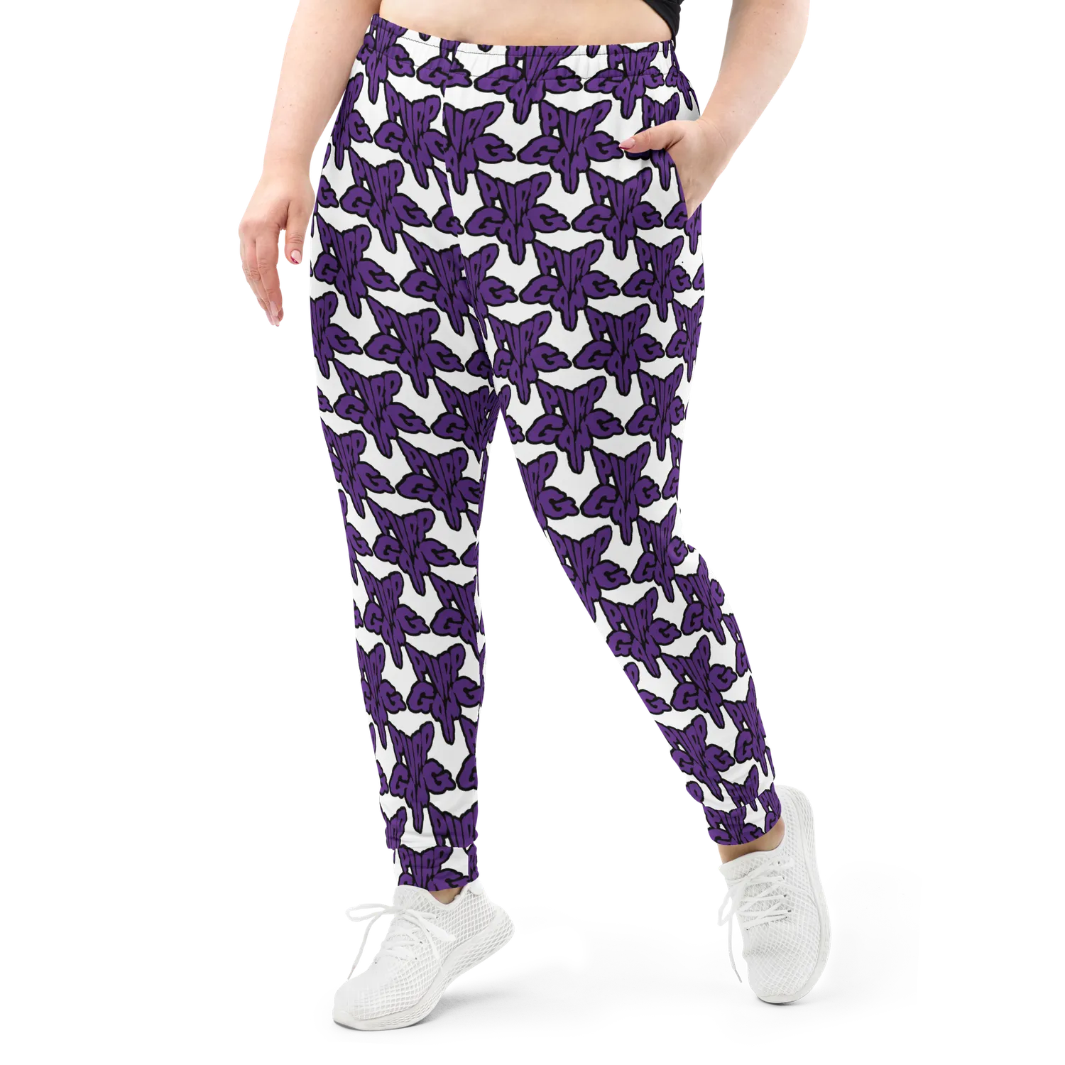 Razel Purp Gang Rock Star joggingbroek dames slim