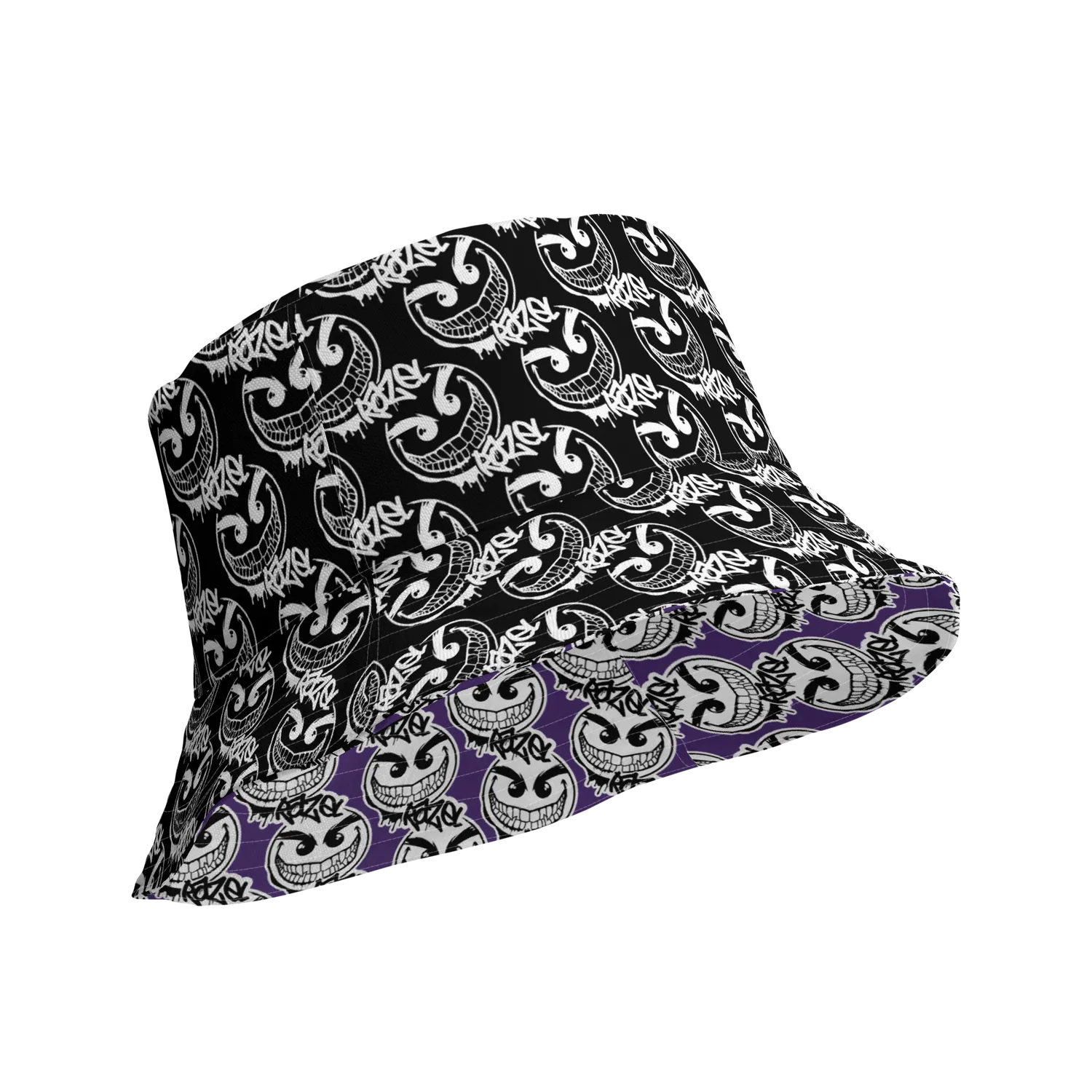 Razel Gang Drip Face bucket hat omkeerbaar