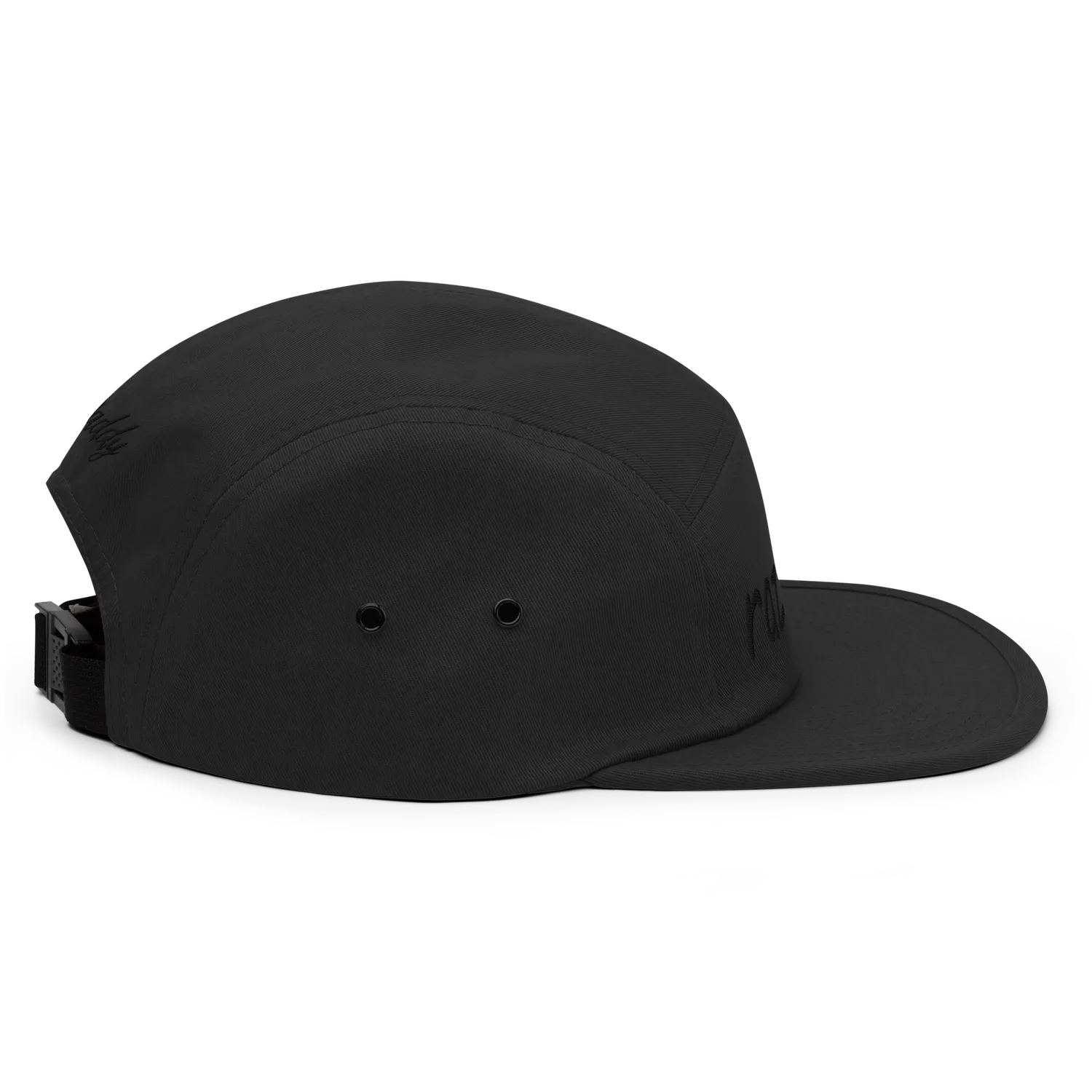 Razel 5 Panel cap zwart katoen