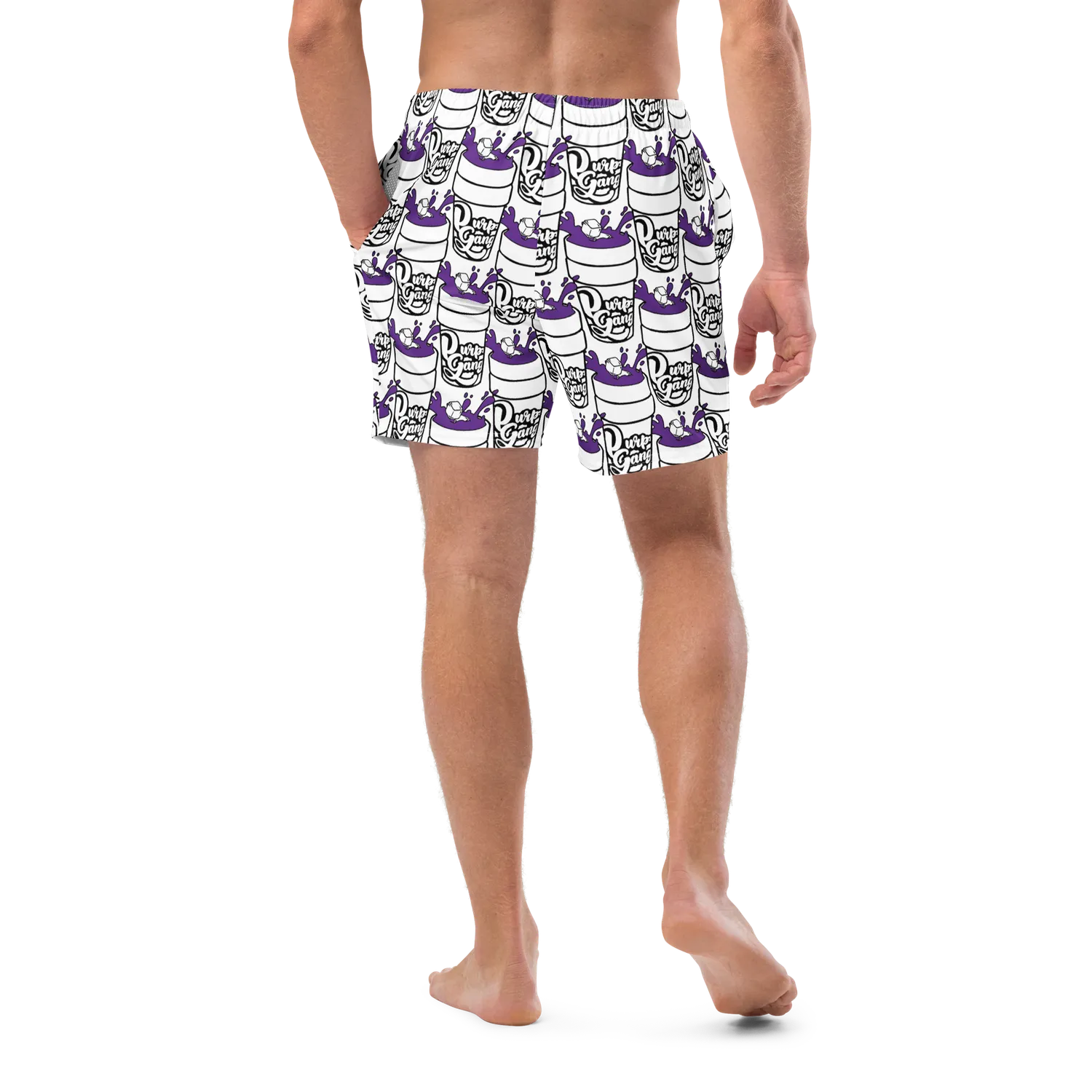 Razel Purp Gang Double Cup zwemshort maat L UPF50+