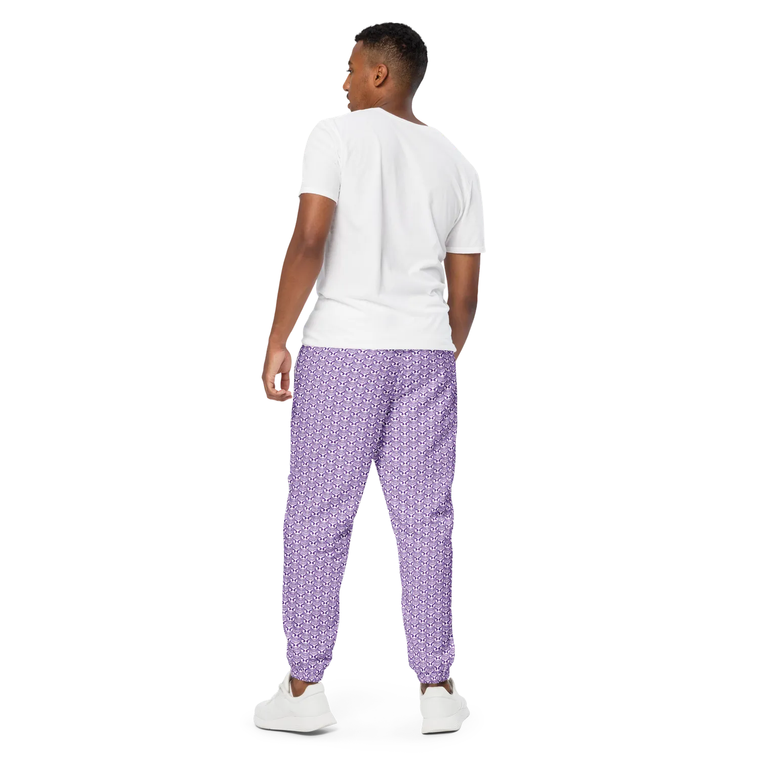 Razel Face Motif trainingsbroek joggingbroek zwart M