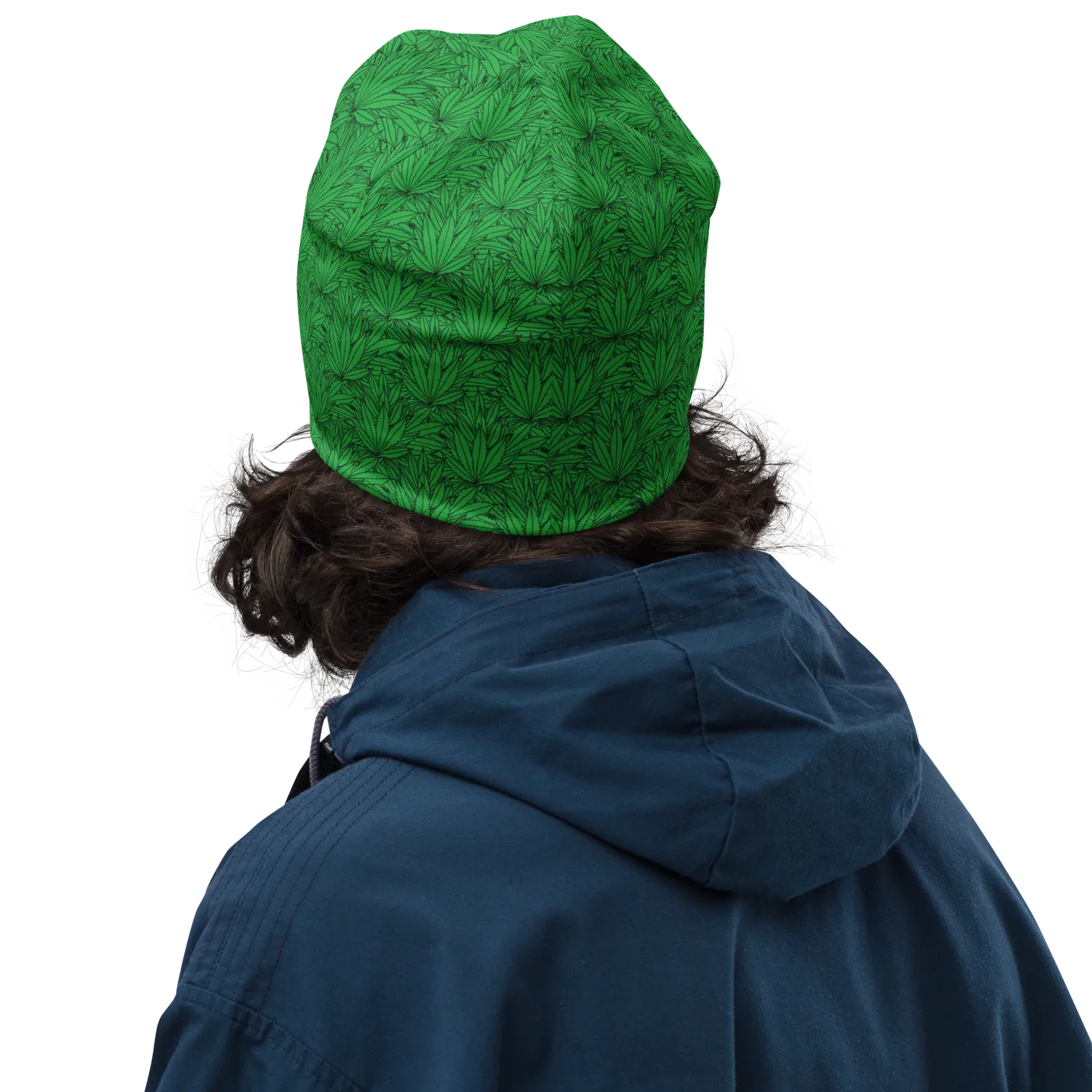 Razel Marijuana Tree Star Motif beanie dubbellaags