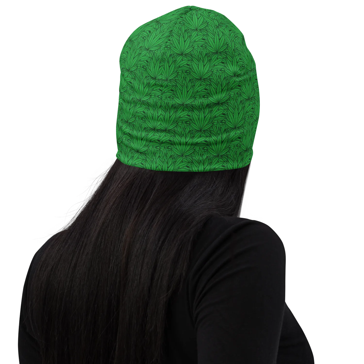 Razel Marijuana Tree Star Motif beanie dubbellaags