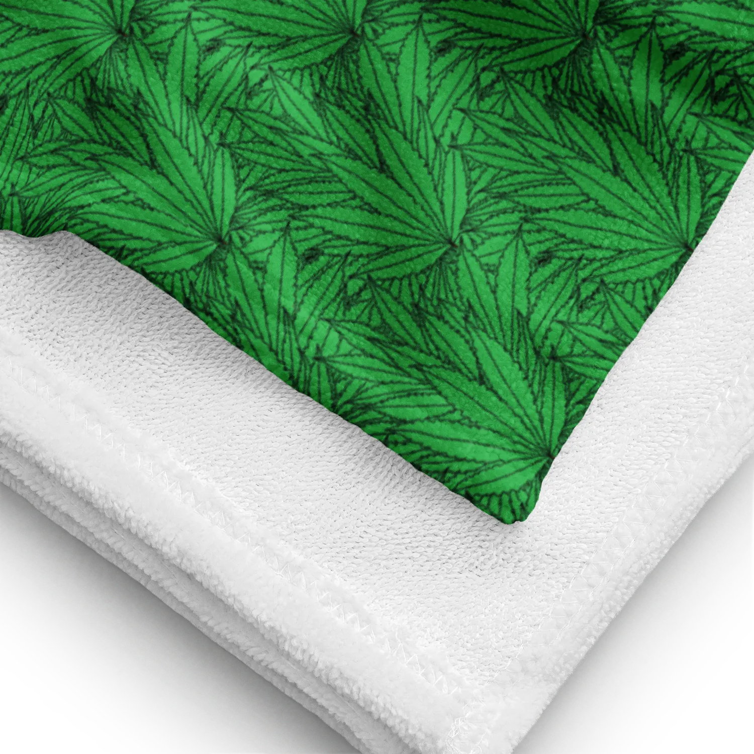 Razel Marijuana Tree Star Motif handdoek met sterprint