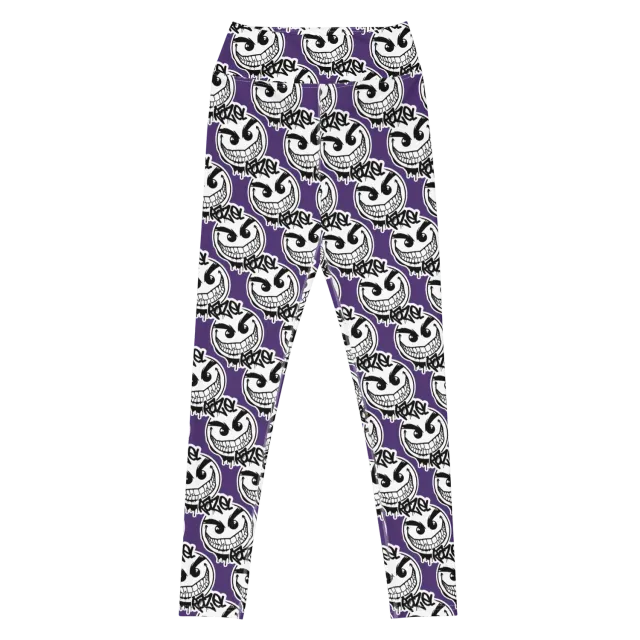 Razel Gang Drip Face Motif legging maat M stretch