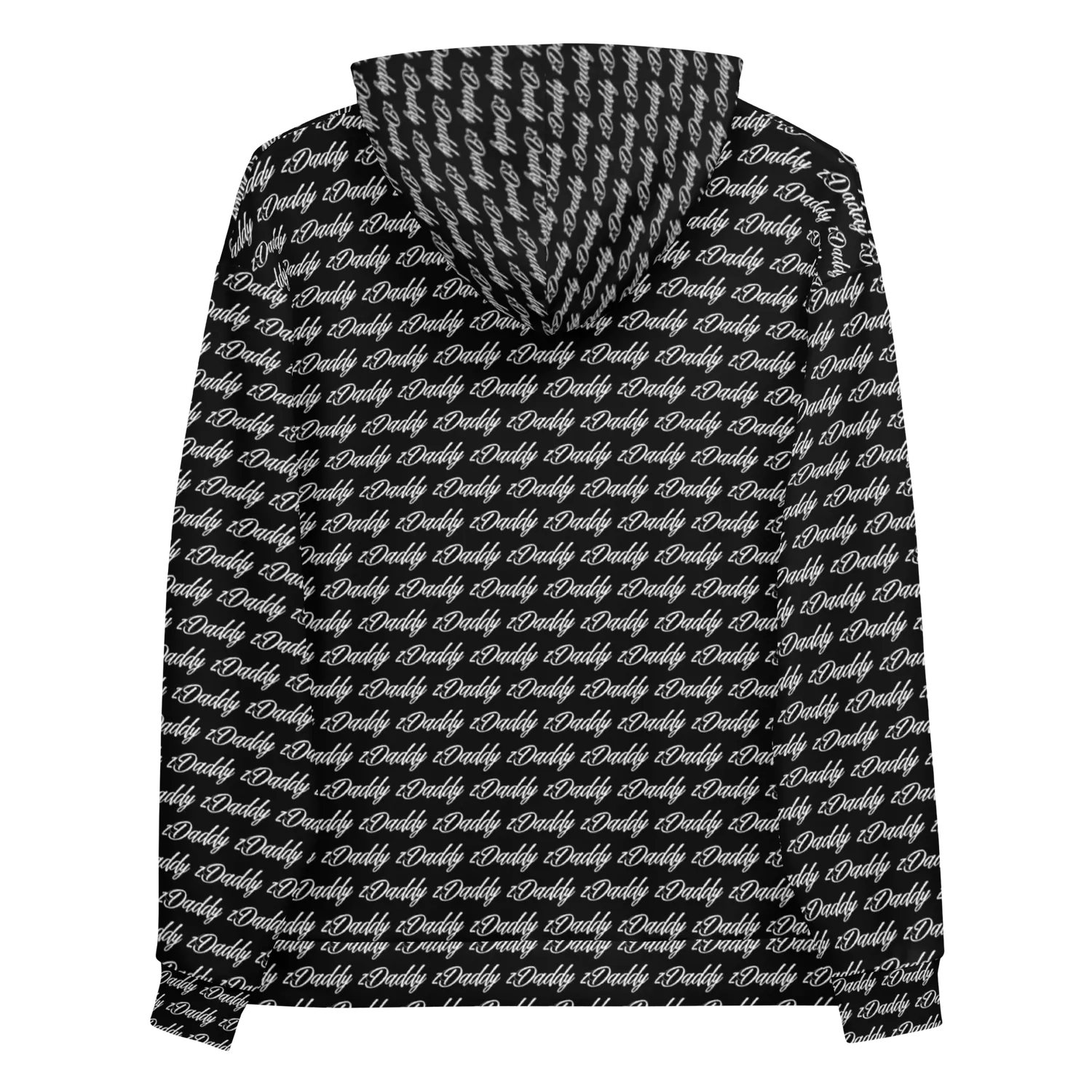 Razel zDaddy Motif hoodie omkeerbaar fleece