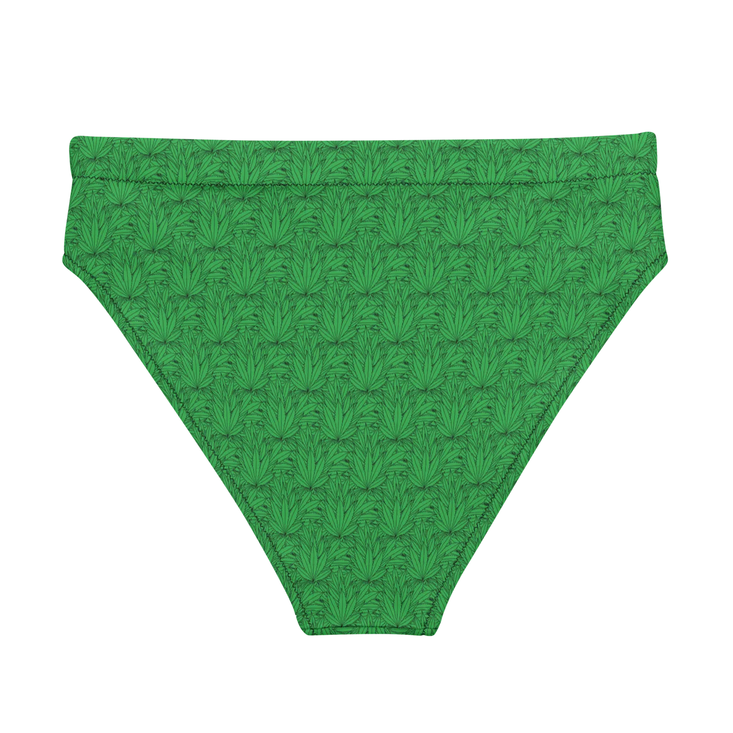 Razel Marijuana Tree Star high-waisted bikinibroekje