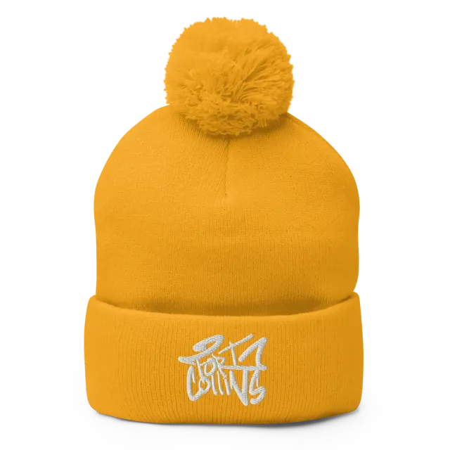 Razel Fort Collins beanie pom-pom acryl zwart