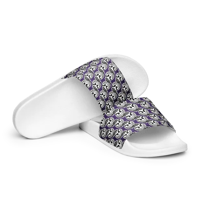 Razel Gang Drip Face slippers zwart