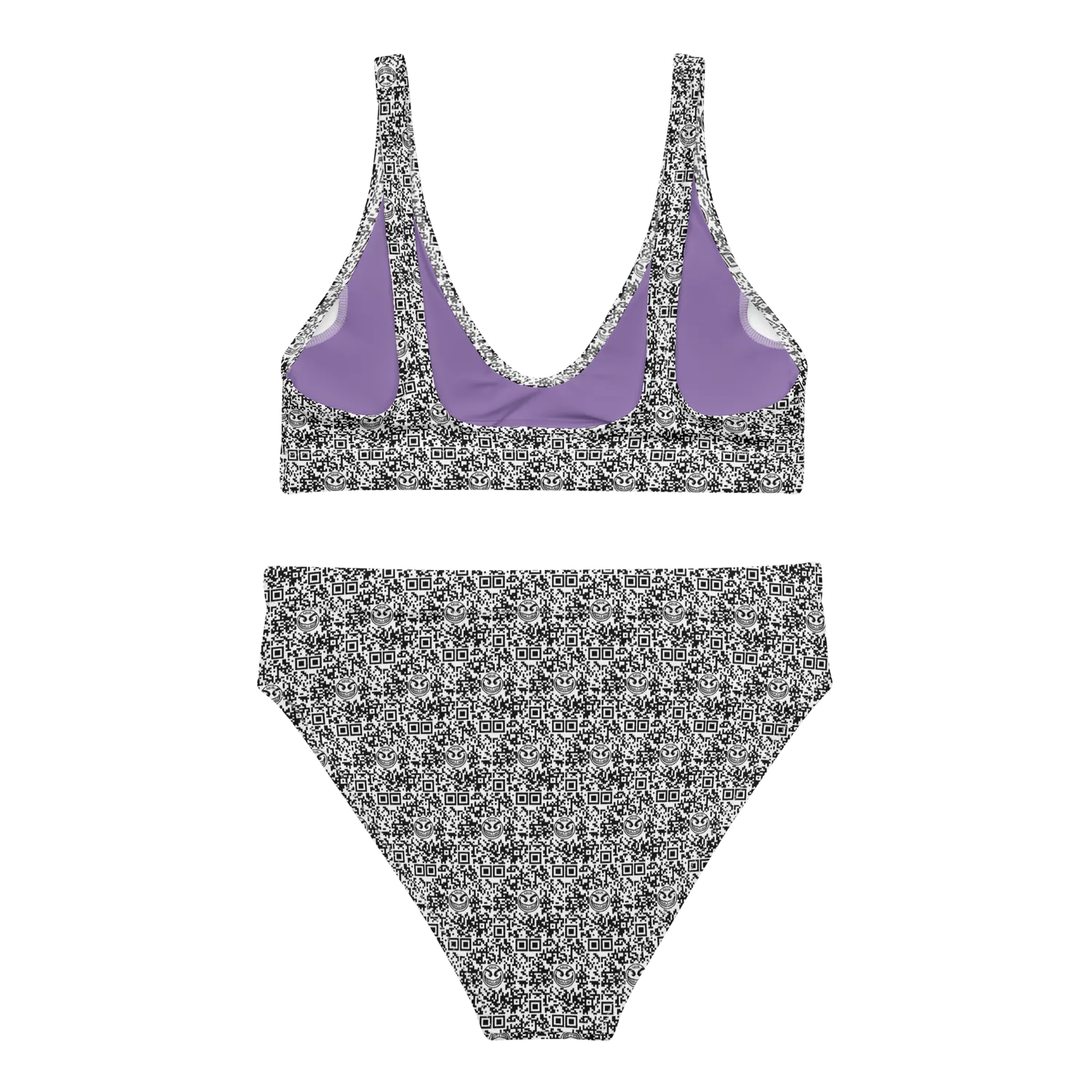 Razel Face QR Code bikini tweedelig padded XS-3XL