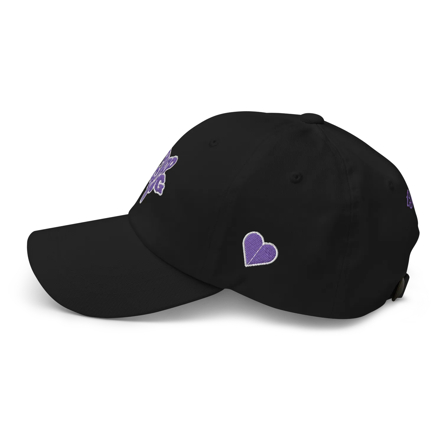 Razel Purp Gang Rock Star Dad Hat pet katoen