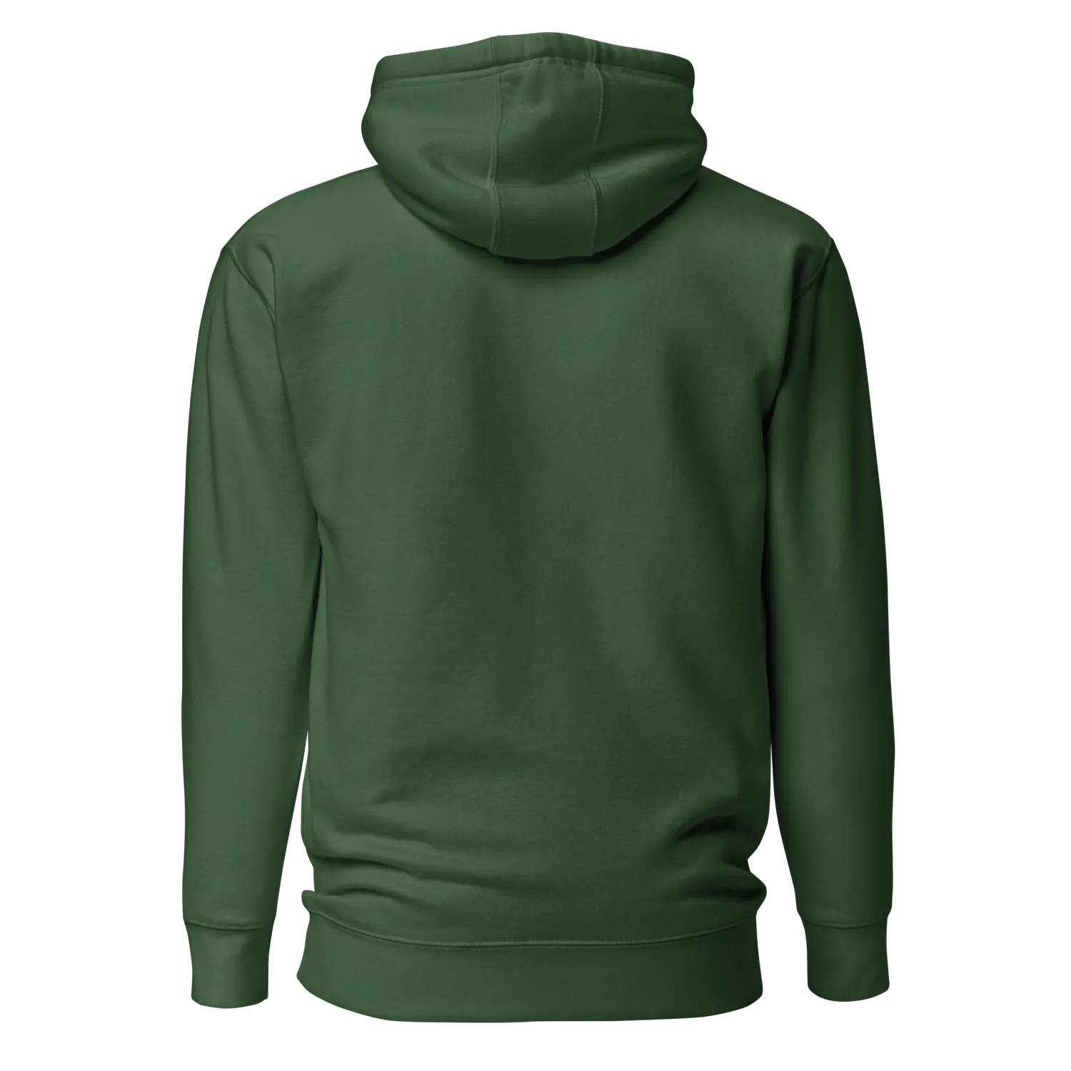 Razel Inverted hoodie zwart geborduurd