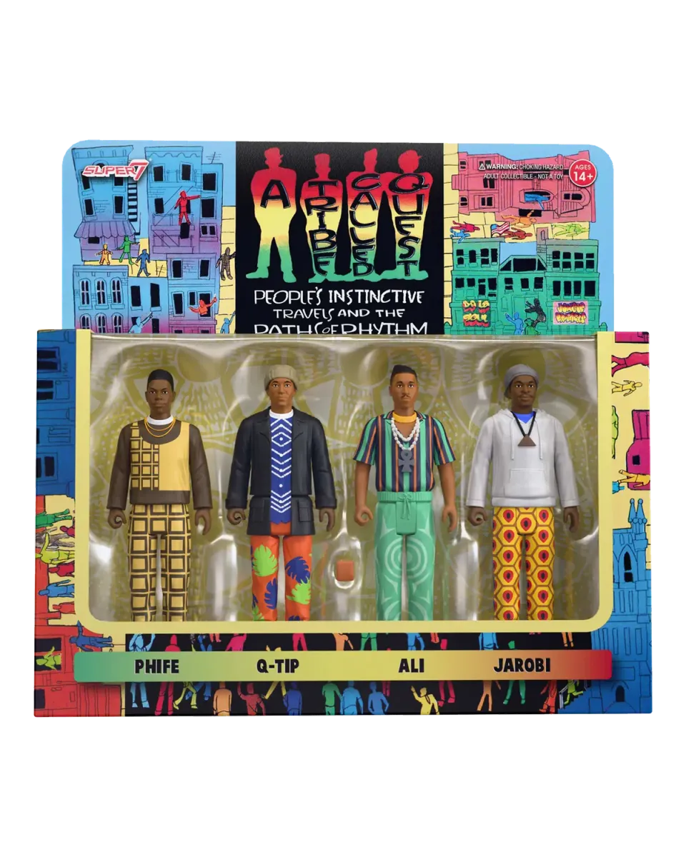 Tribe Called Quest Peoples Instinctive ReAction figures 4-pack