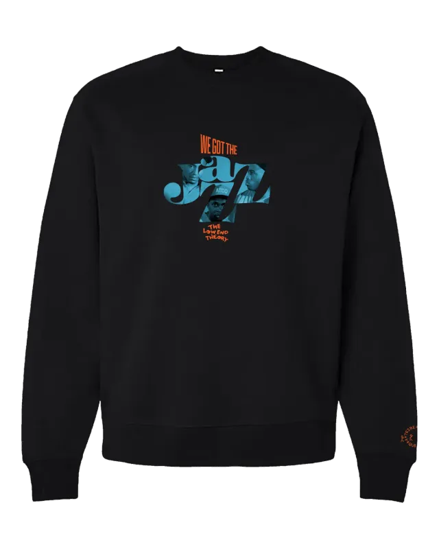 Tribe Called Quest Jazz Low End Theory sweater zwart unisex