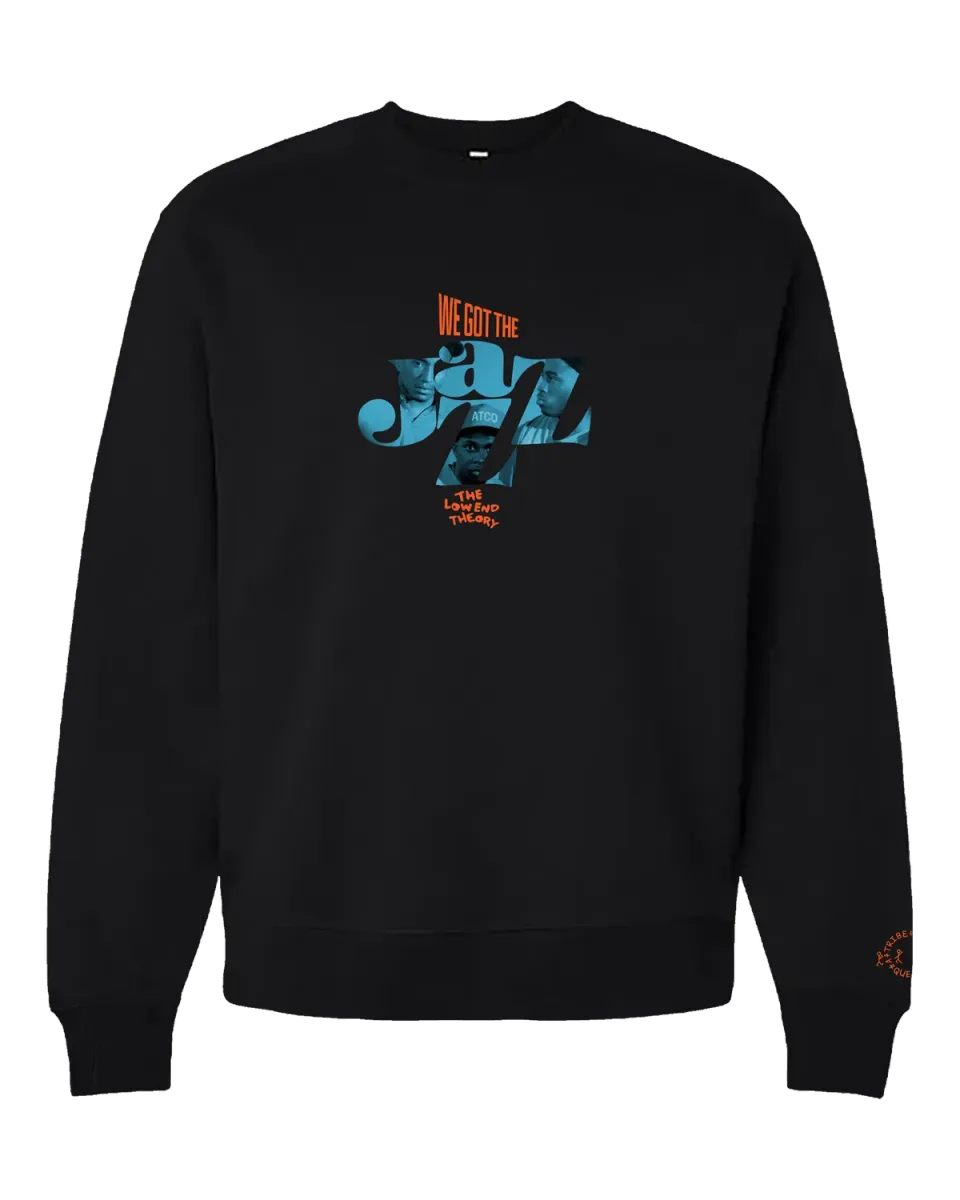 Tribe Called Quest Jazz Low End Theory sweater zwart unisex