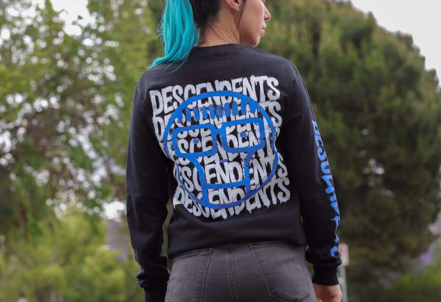 Descendents Spray Repeater longsleeve zwart katoen