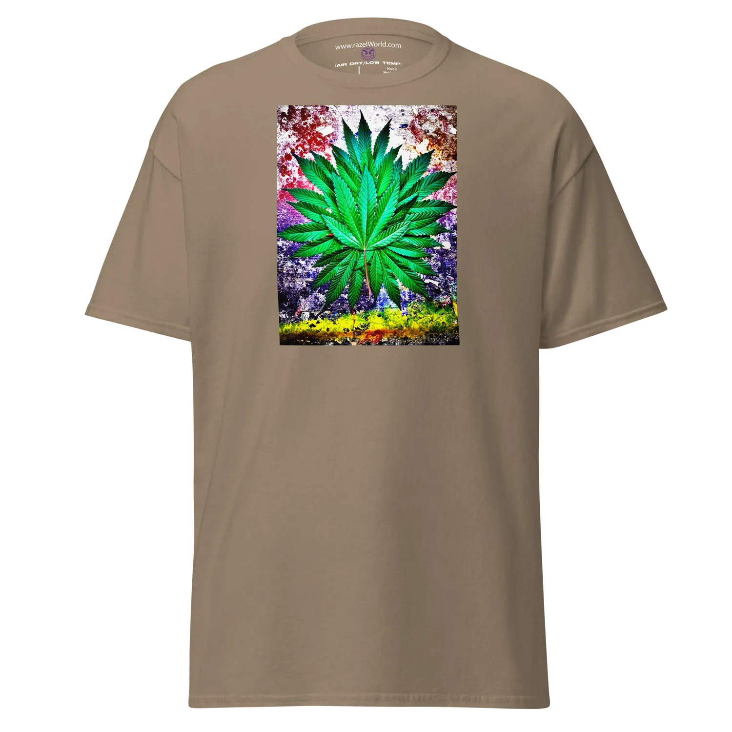 Razel Marijuana Tree Star Tee T-shirt katoen