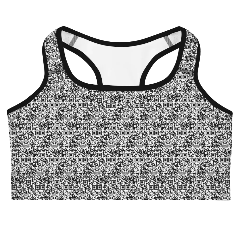 Razel Face QR Code sportbeha dames support