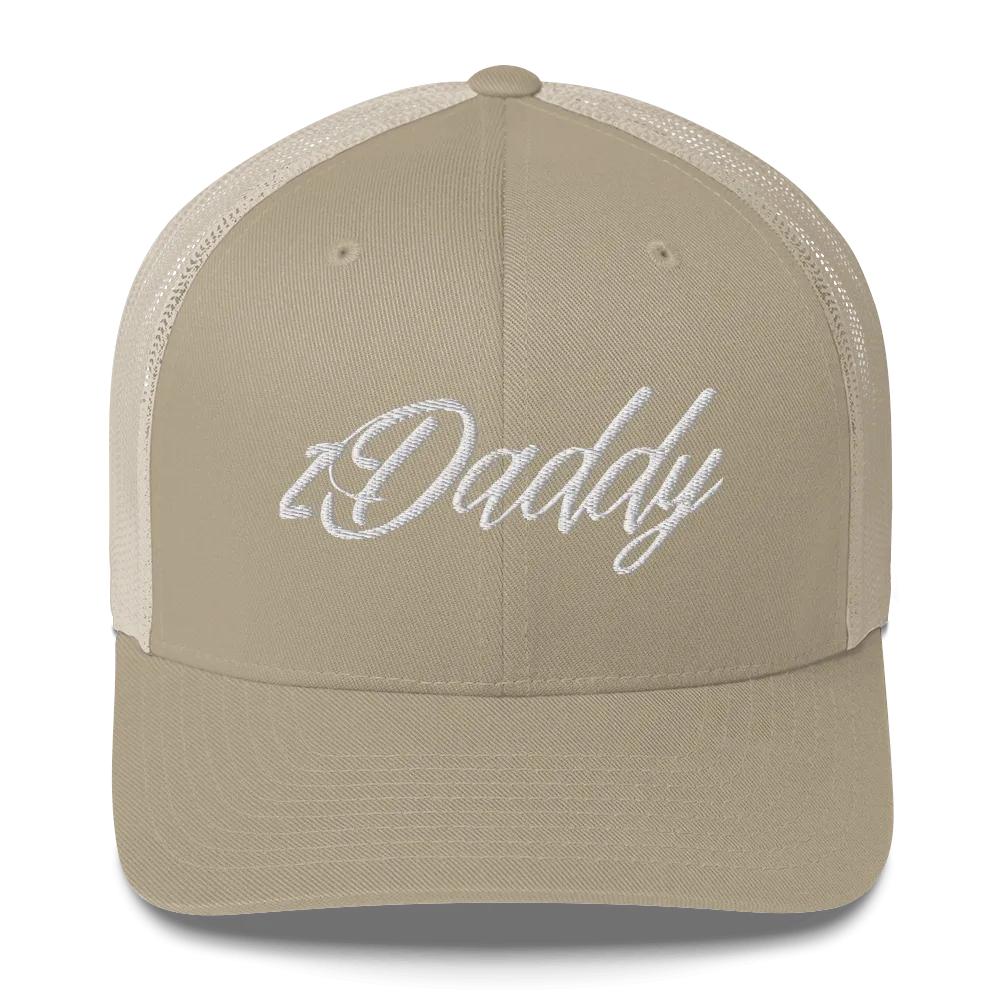 Razel zDaddy trucker pet wit mesh verstelbaar