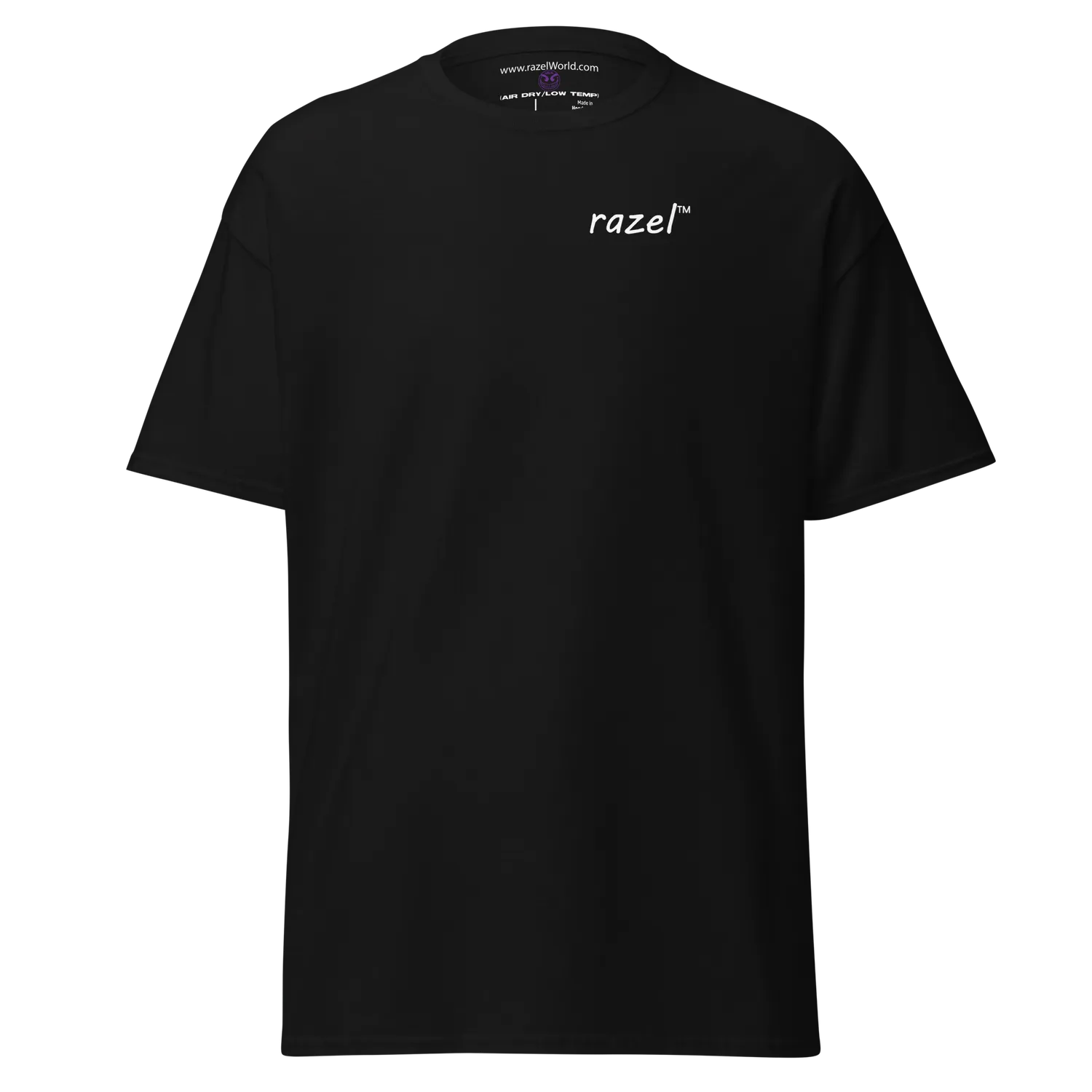 Razel Tee Left Chest T-shirt wit katoen