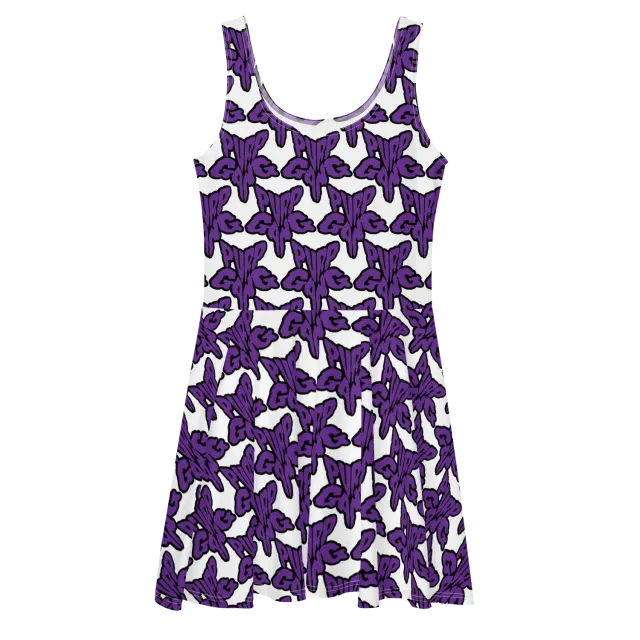 Razel Purp Gang Rock Star Zonne Jurk elastisch
