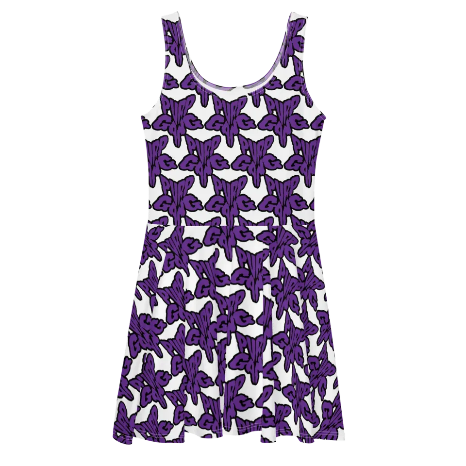 Razel Purp Gang Rock Star Zonne Jurk elastisch