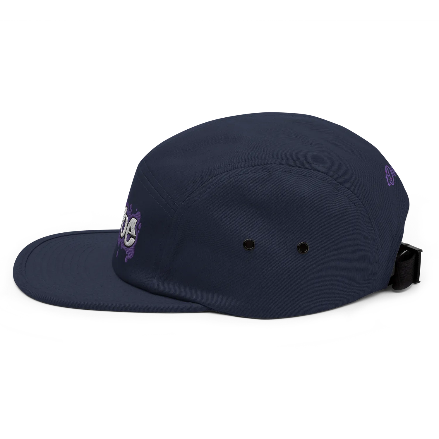 Razel Hoe 5-panel pet katoen zwart