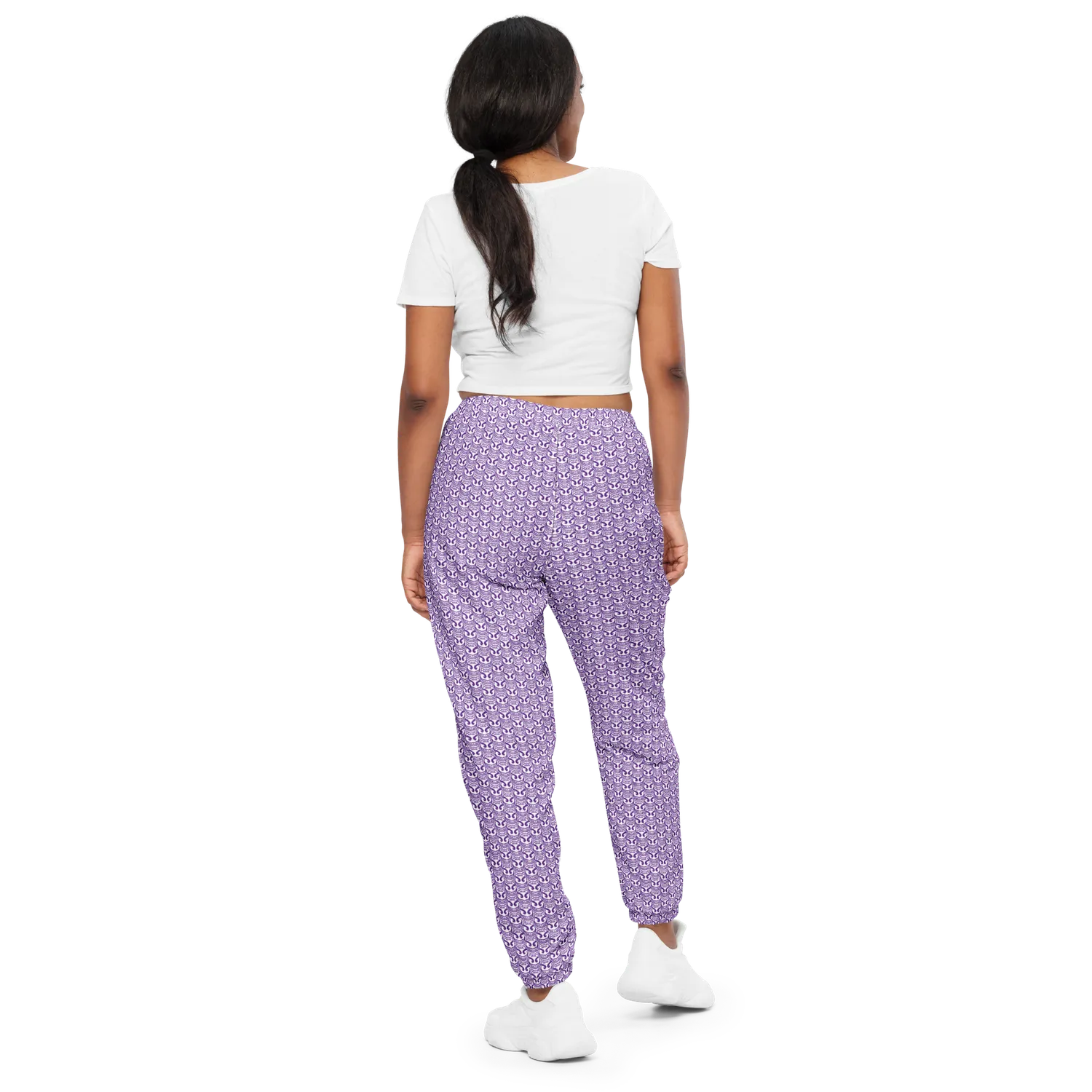 Razel Face Motif trainingsbroek joggingbroek zwart M