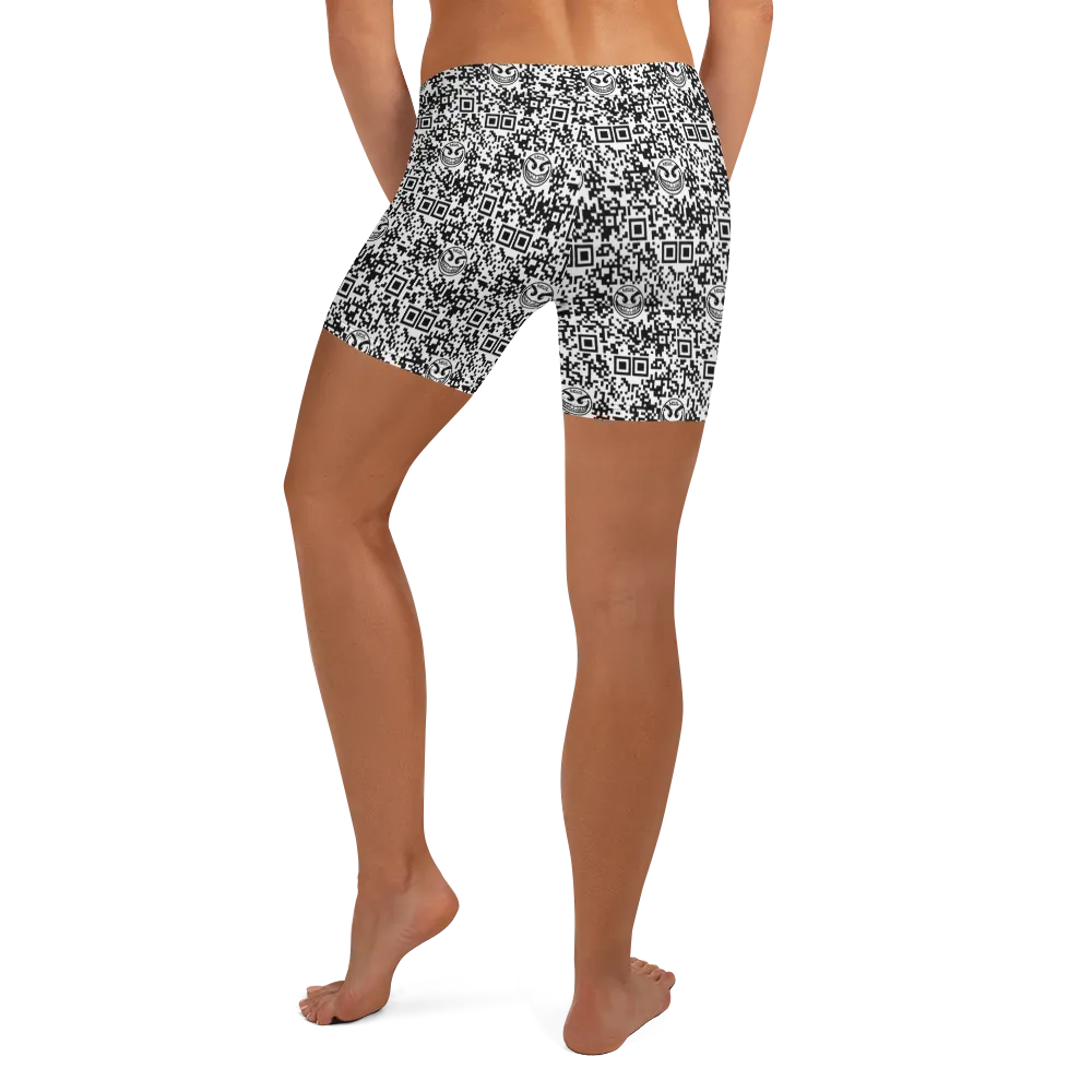 Razel QR Code Motif Spanks short M stretch