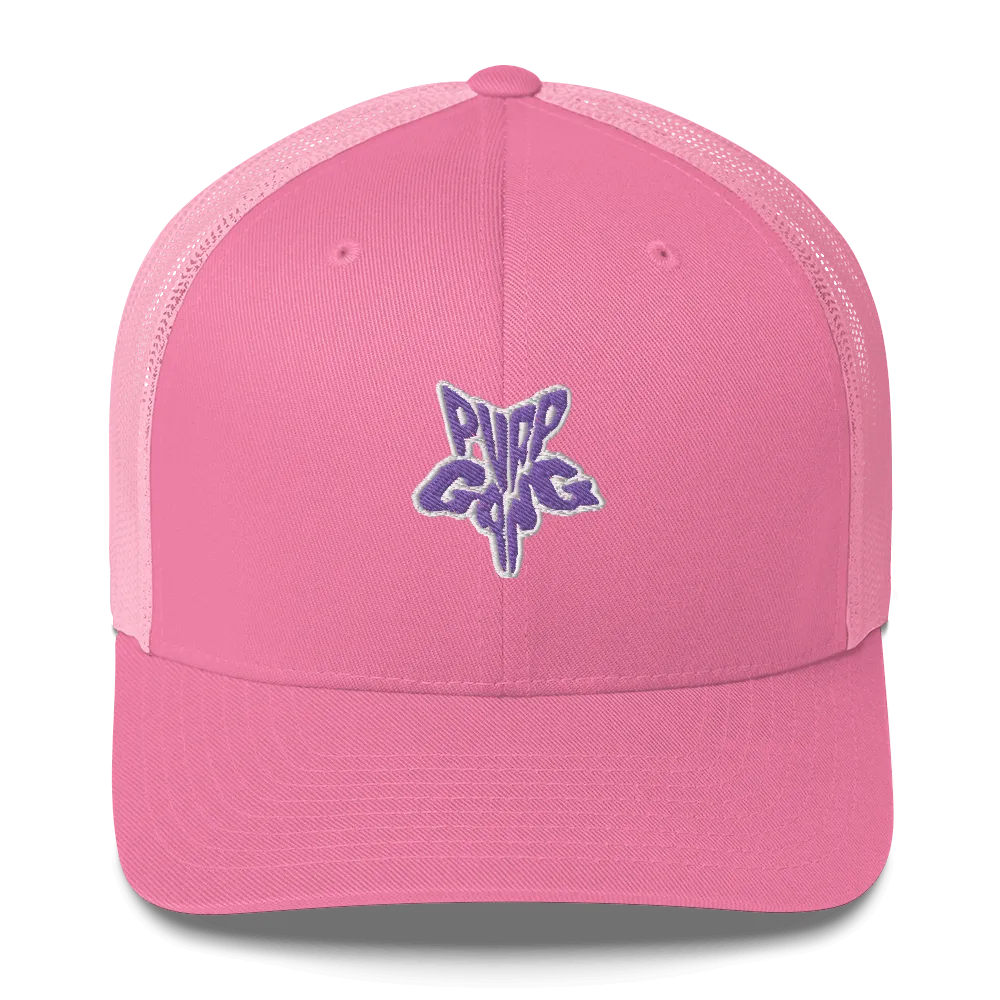 Razel Purp Gang Rock Star trucker pet zwart