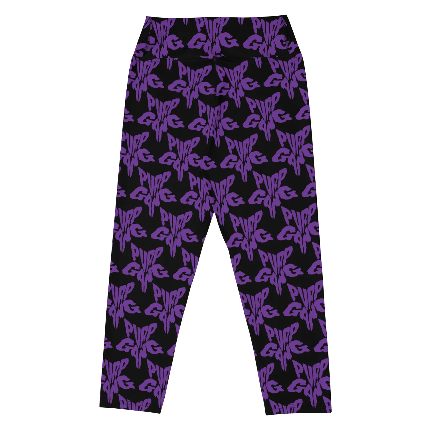 Razel Purp Gang Rock Star yoga capri legging stretch