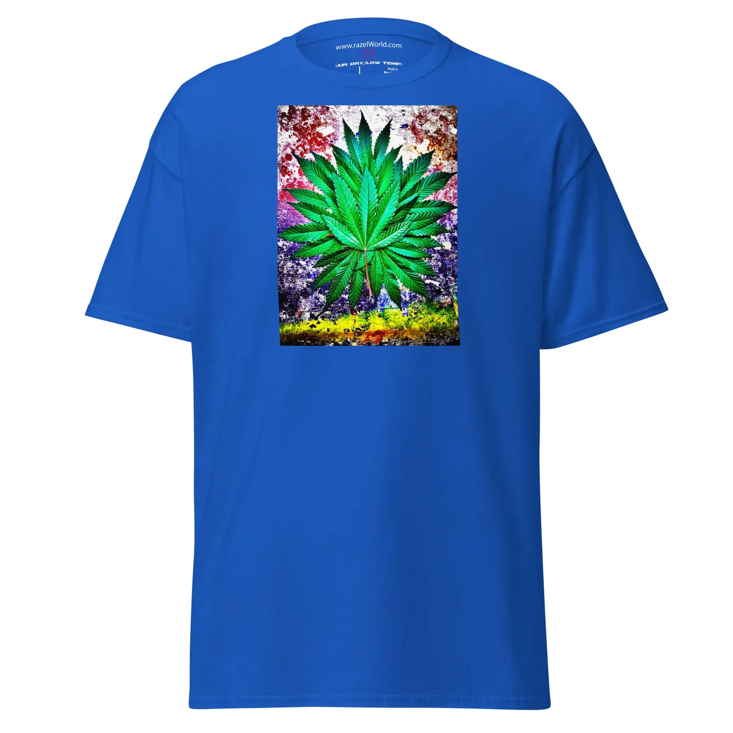 Razel Marijuana Tree Star Tee T-shirt katoen
