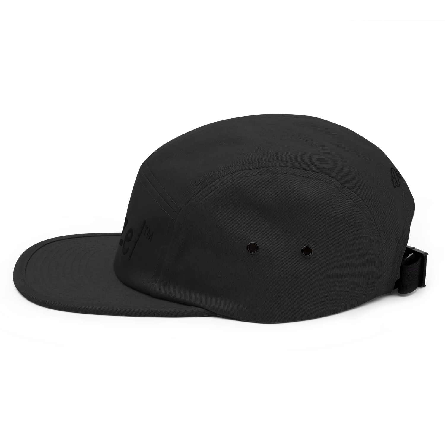 Razel 5 Panel cap zwart katoen
