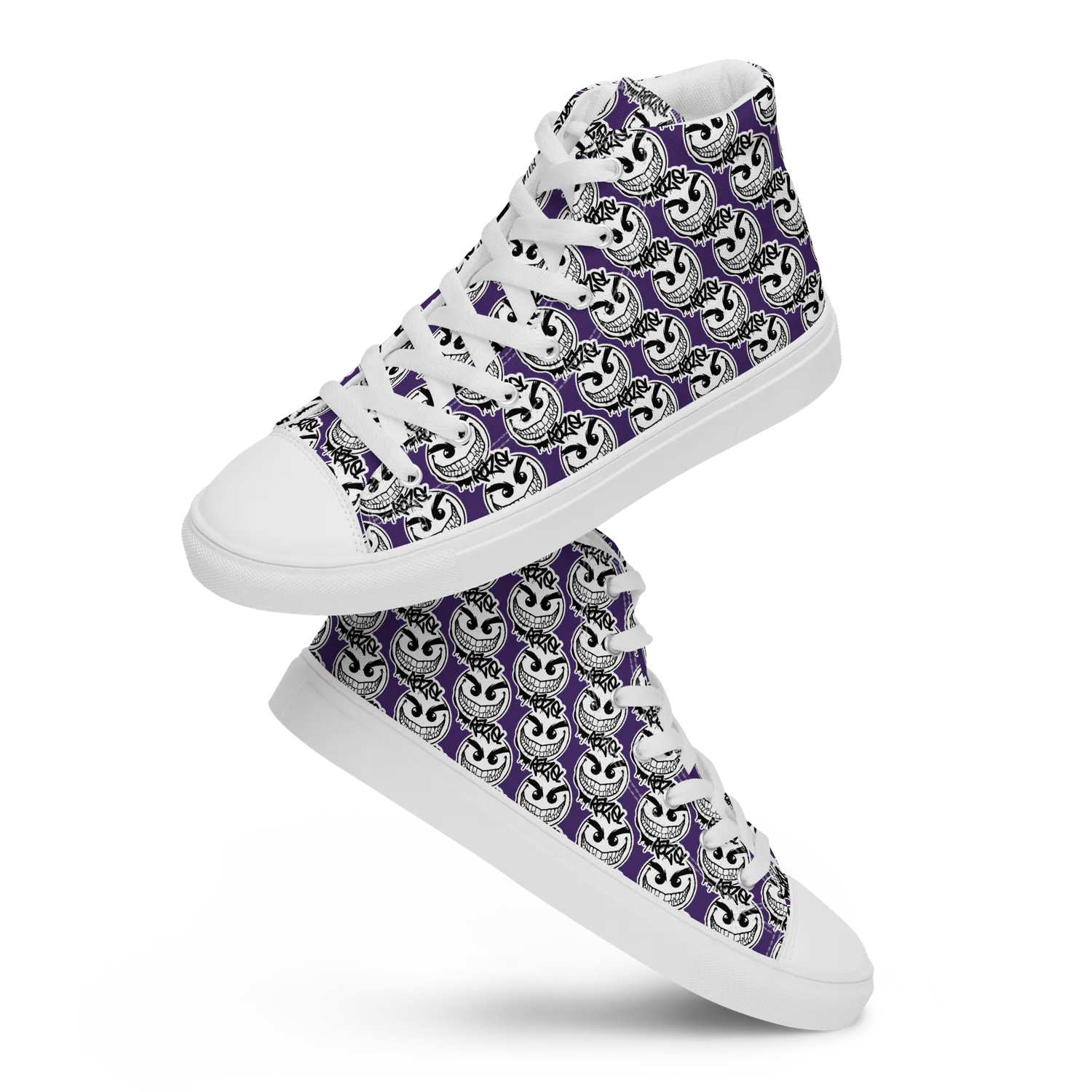 Razel Gang Drip Face hoge sneakers canvas maat 42