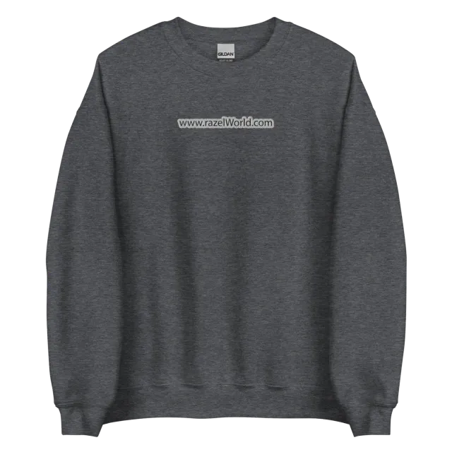 Razel www.razelWorld.com geborduurde sweater zwart S