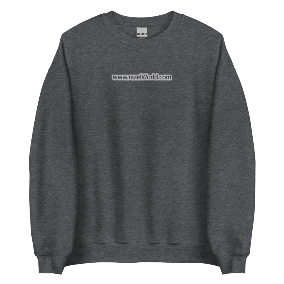 Razel www.razelWorld.com geborduurde sweater zwart S