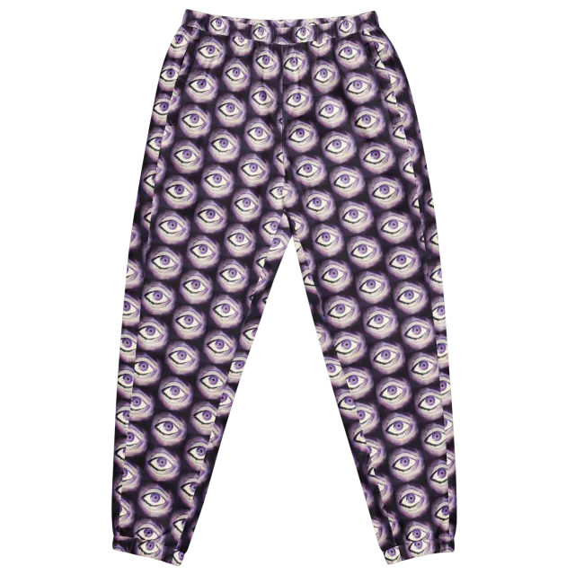 Razel Thousand Eyes Motif trackpants zwart M