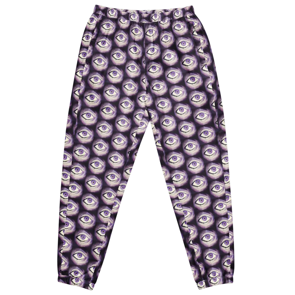 Razel Thousand Eyes Motif trackpants zwart M