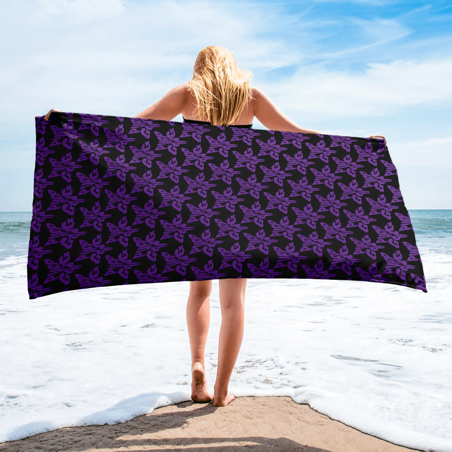 Razel Purp Gang Rock Star handdoek 76x152