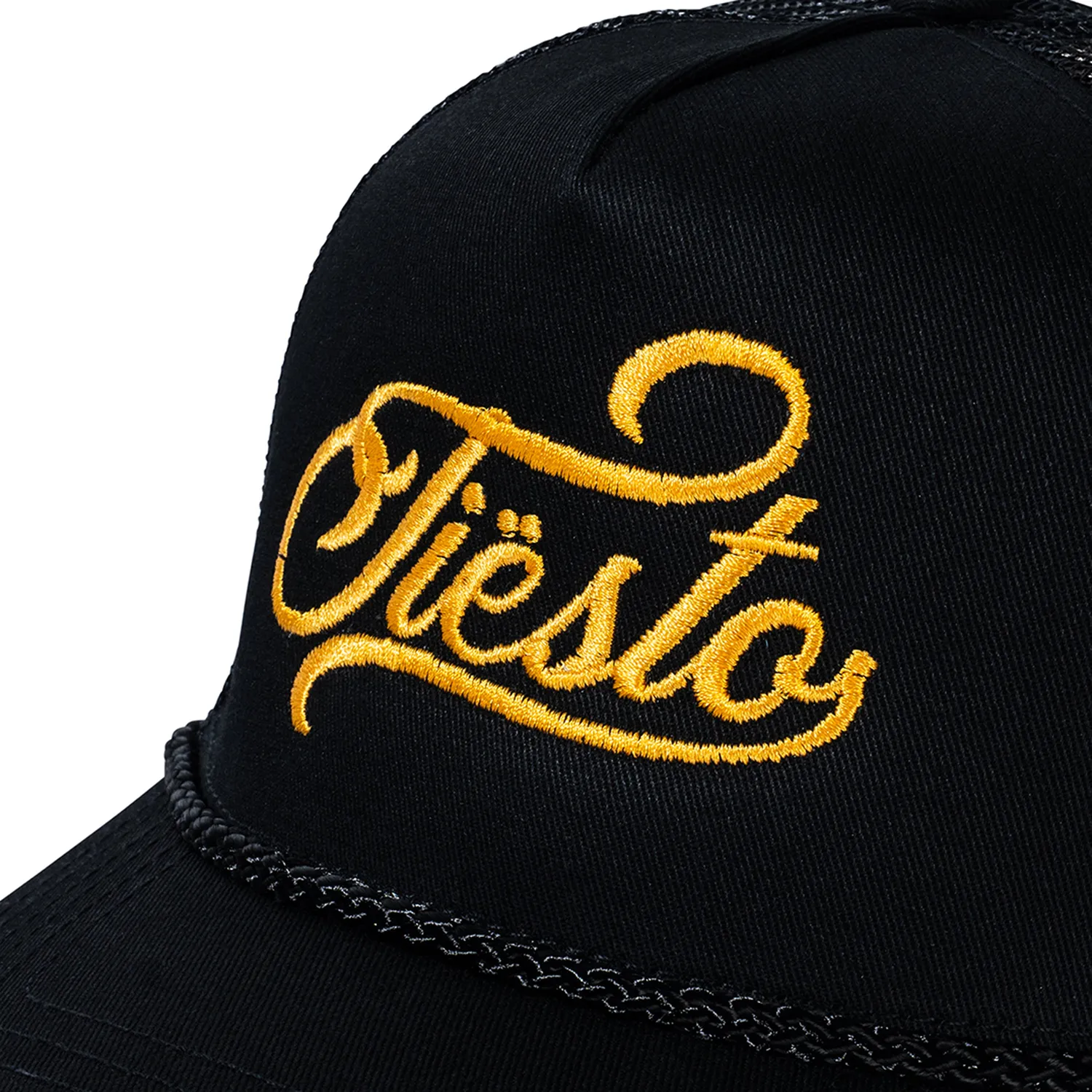 Tiësto Racing Trucker pet zwart geborduurd