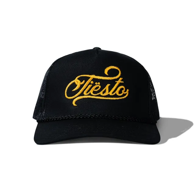 Tiësto Racing Trucker pet zwart geborduurd