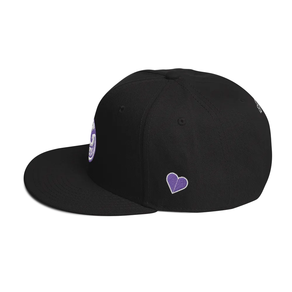 Razel Face Snapback Zwart verstelbaar