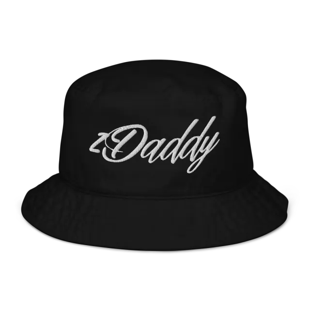 Razel zDaddy Bucket Hat wit emmerhoed katoen