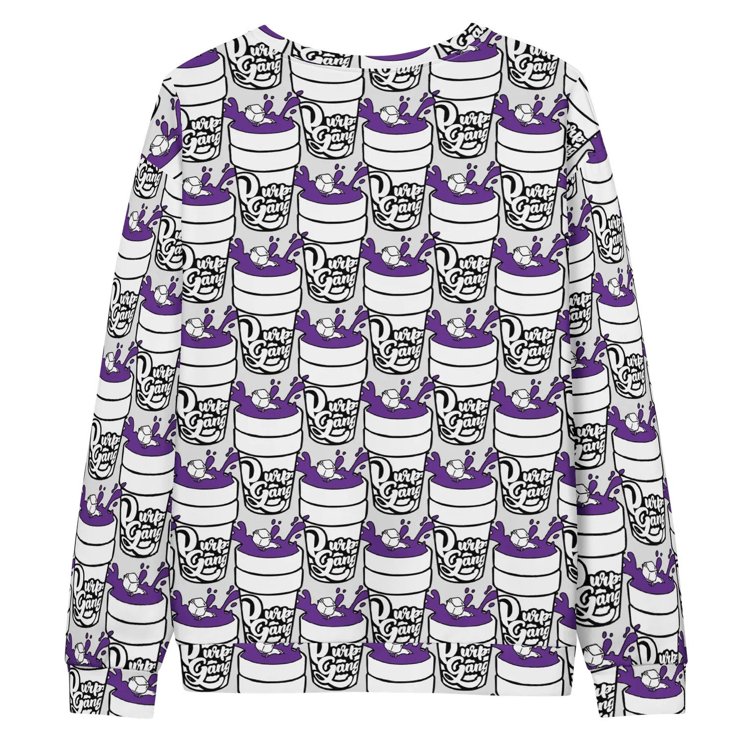Razel Purp Gang Double Cup sweater crewneck unisex
