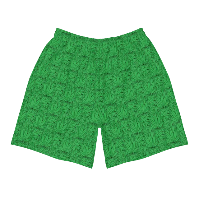 Razel Marijuana Tree Star Motief Shorts heren stretch