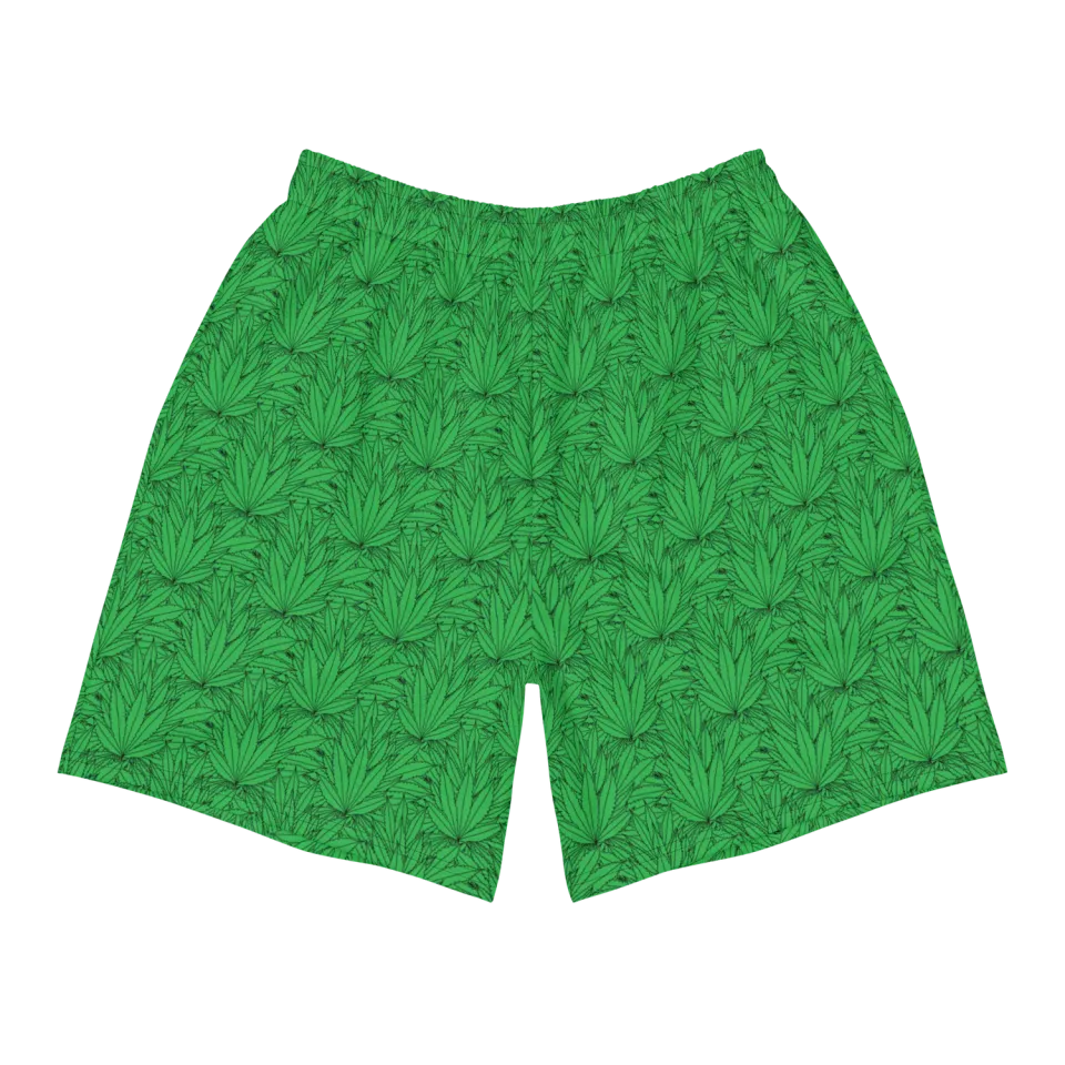 Razel Marijuana Tree Star Motief Shorts heren stretch