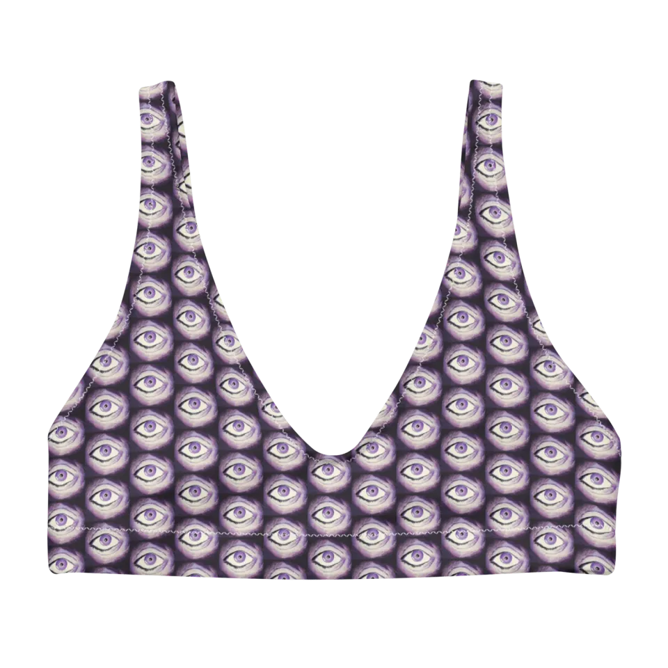 Razel Thousand Eyes Motif bikinitop padded gerecycled